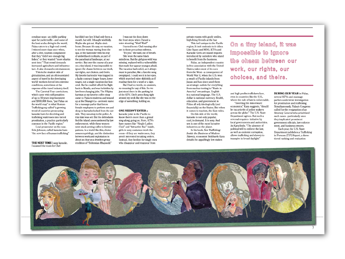 Feature Illos (collage+watercolor) - Winter 2015