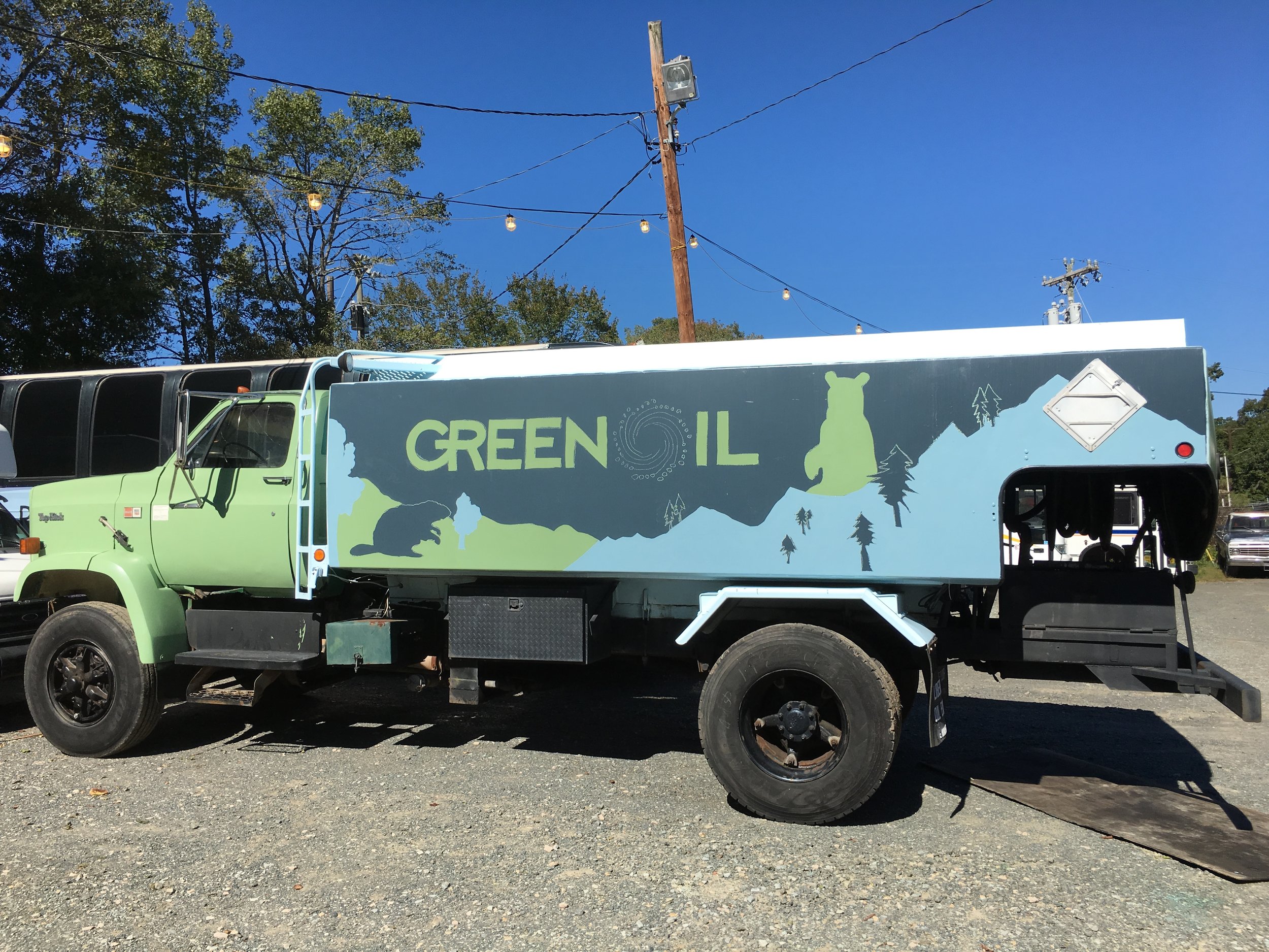 Mural progress on Side 2