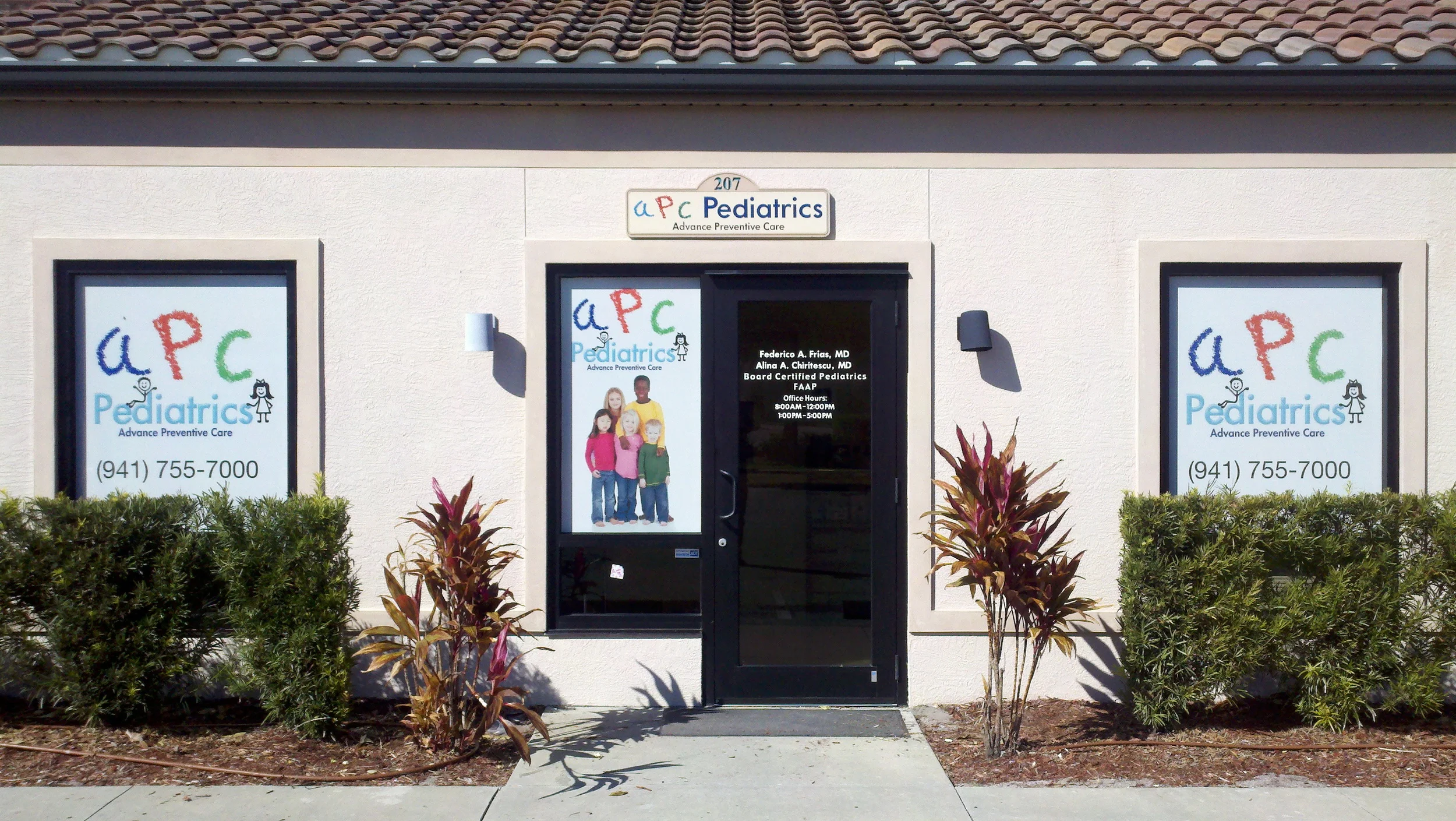 Window Perforation and Door Lettering