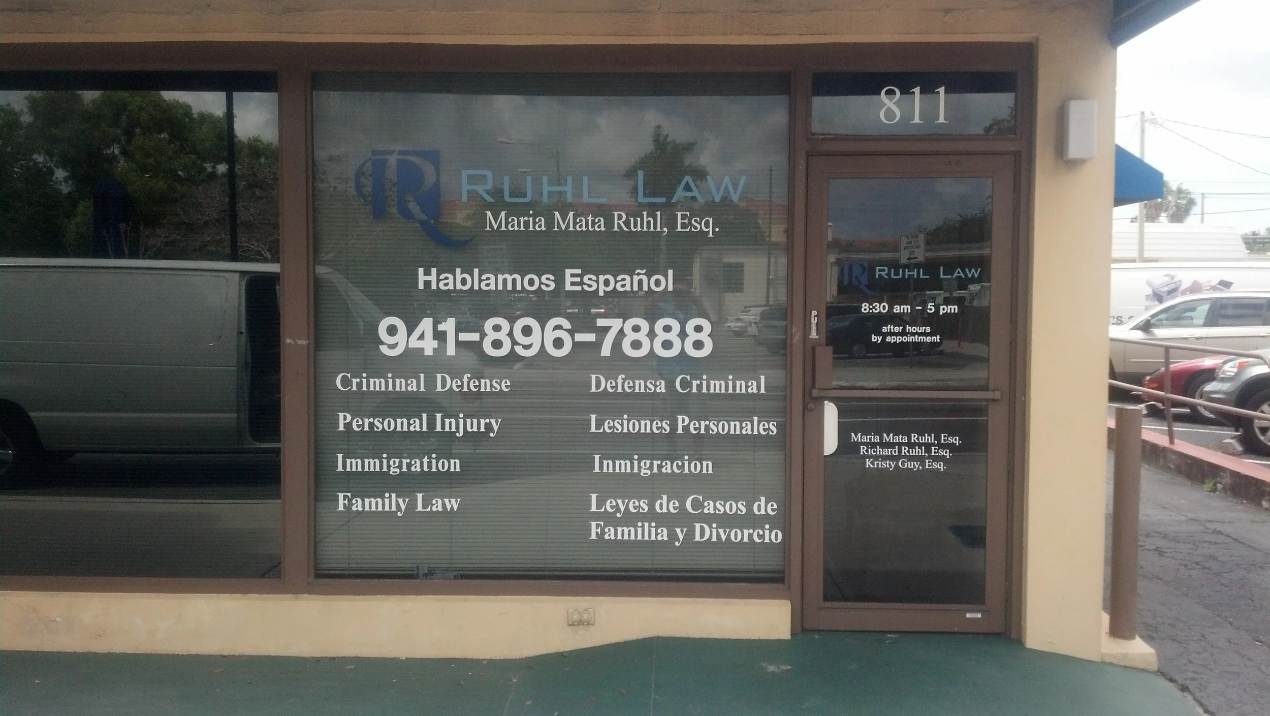 Vinyl Window Lettering