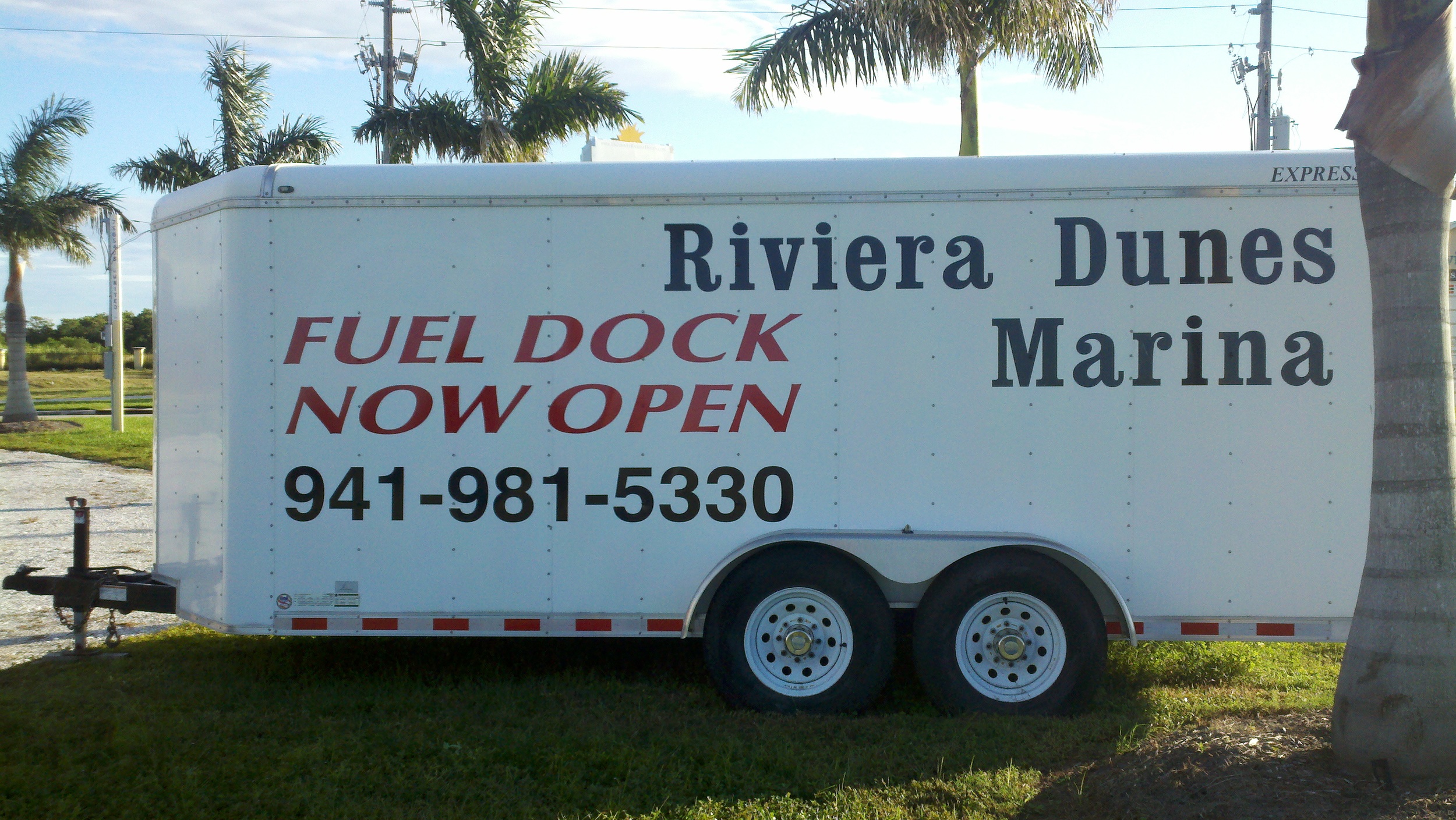 "Billboard" Style Trailer Lettering