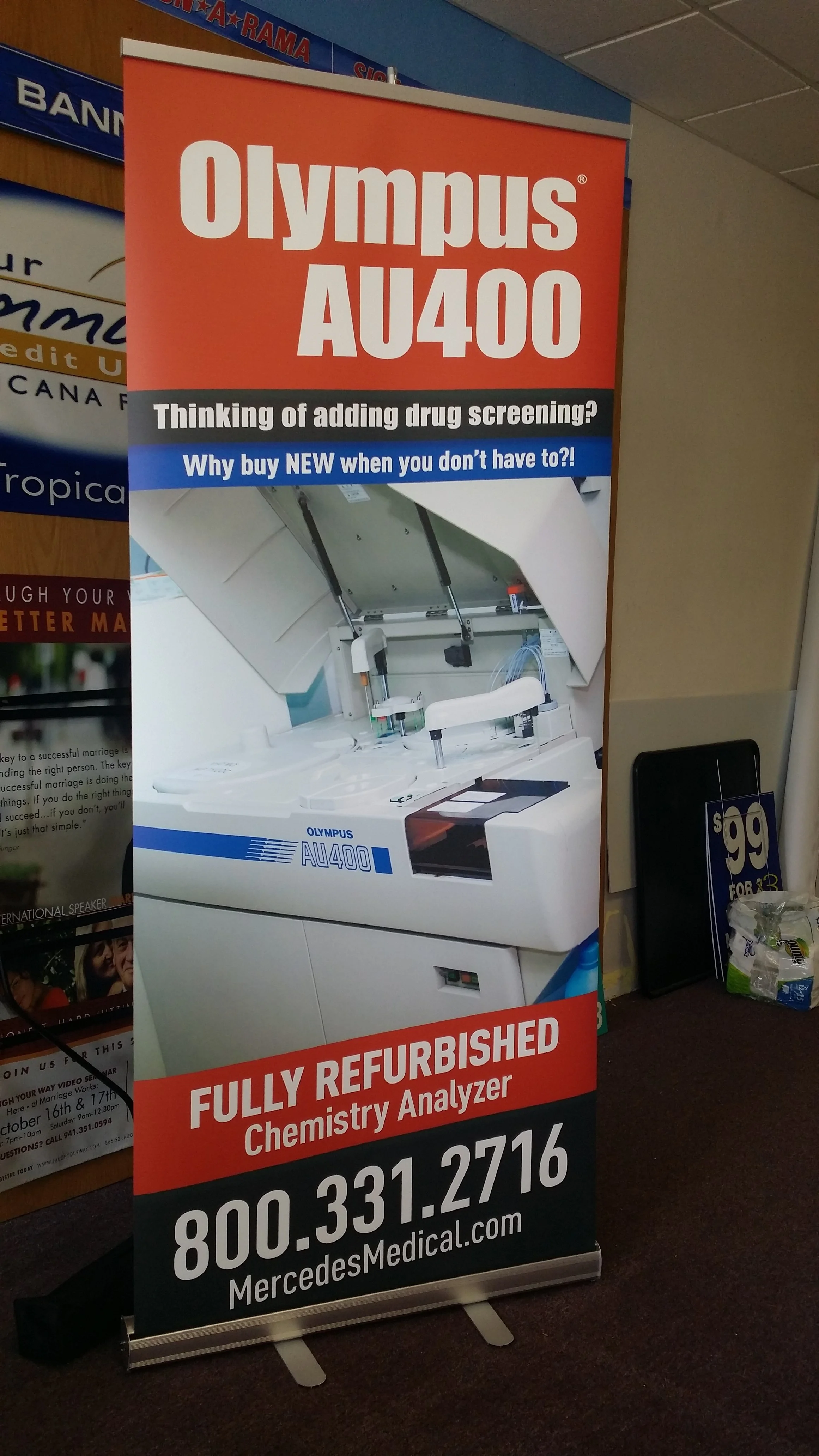 Retractable Banner - Economy