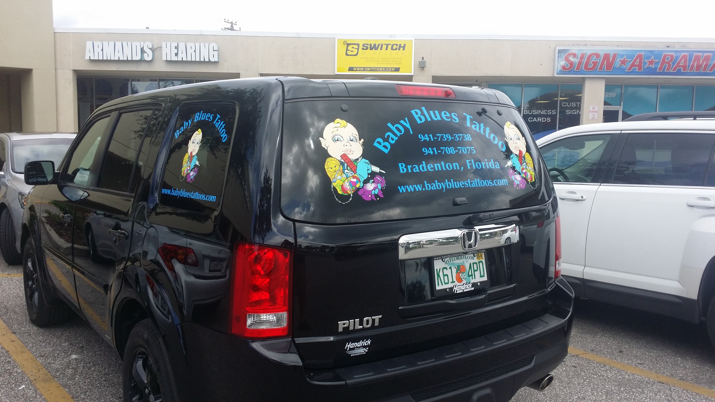 Window Lettering with Digital Print