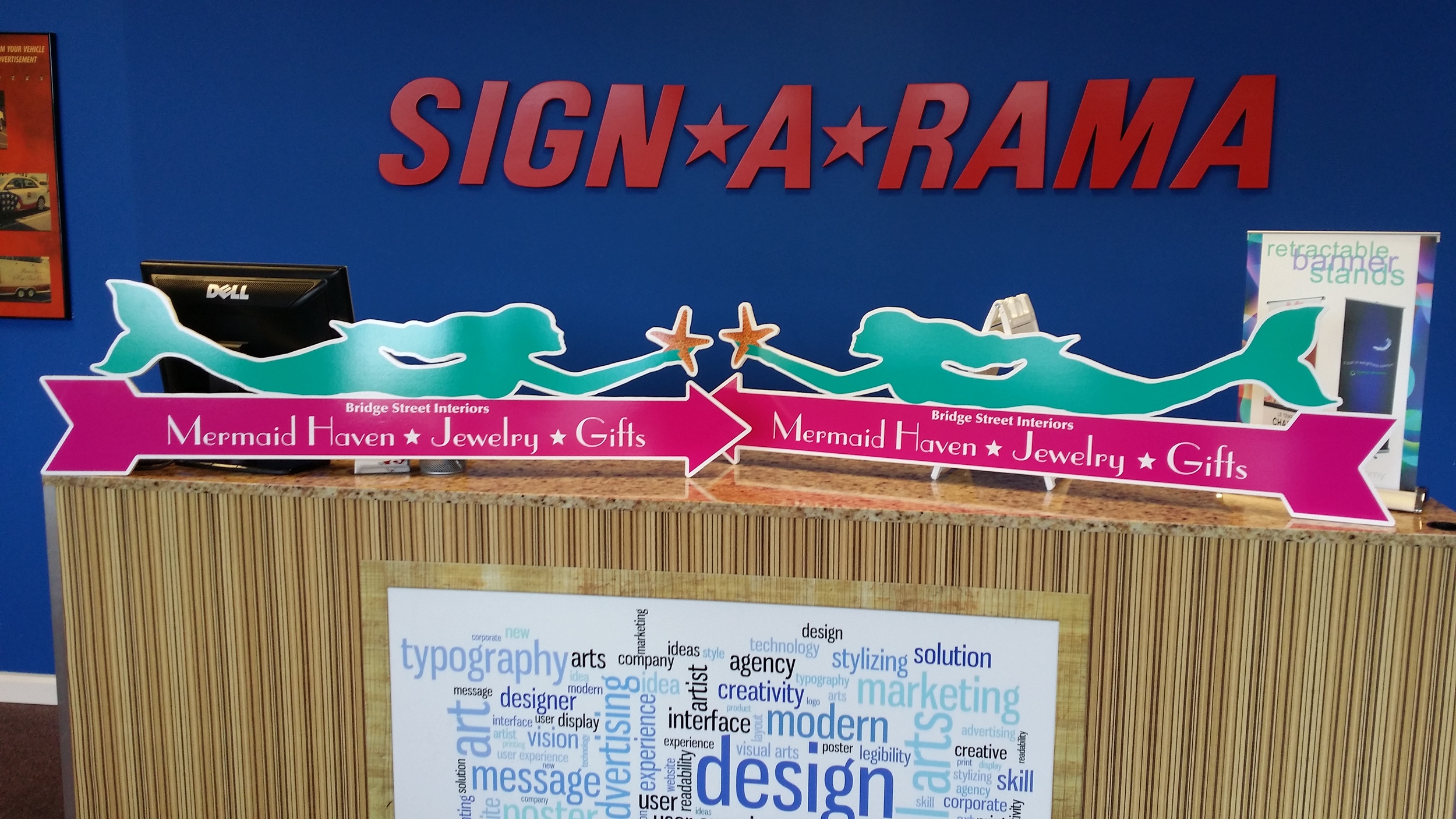 Routed PVC with Digital Print