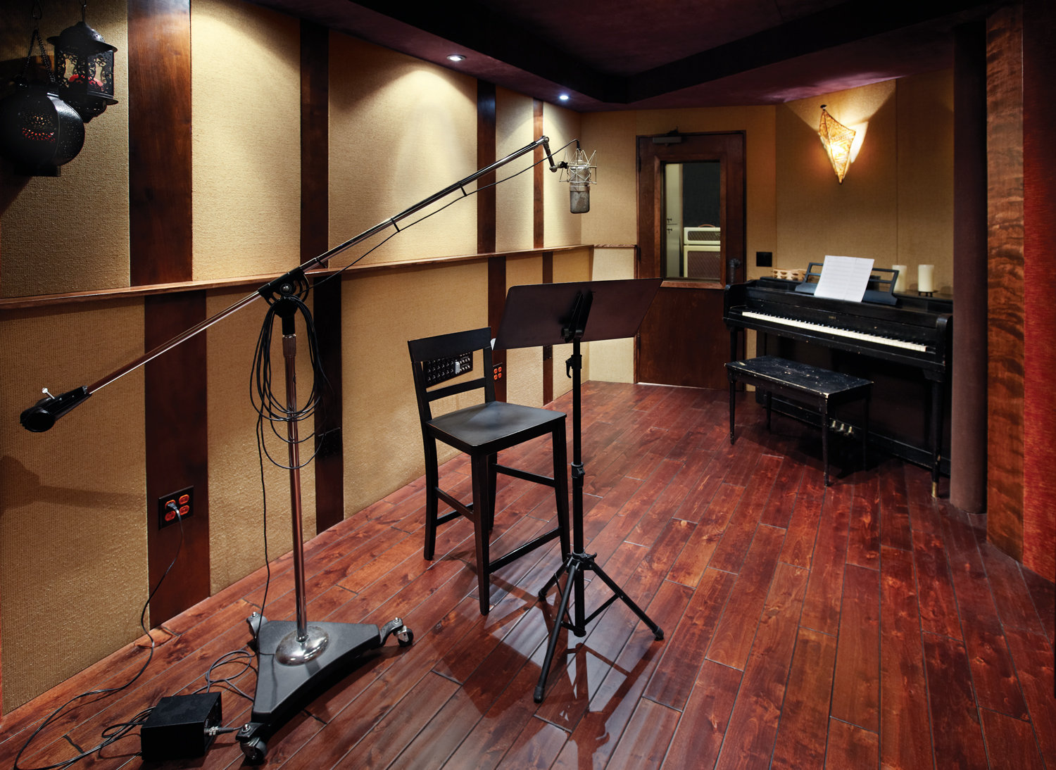 Live Room with view of 2nd Vocal Booth