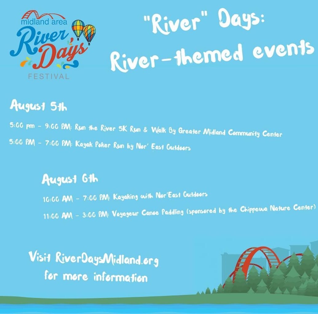 River Days Committee: &quot;We should do more river-themed events. &quot;River&quot; is even in the festival's name.&quot; 

Us: &quot;Wow. What a novel concept.&quot; 

We're putting the &quot;river&quot; back in &quot;River Days&quot; thanks to Gre