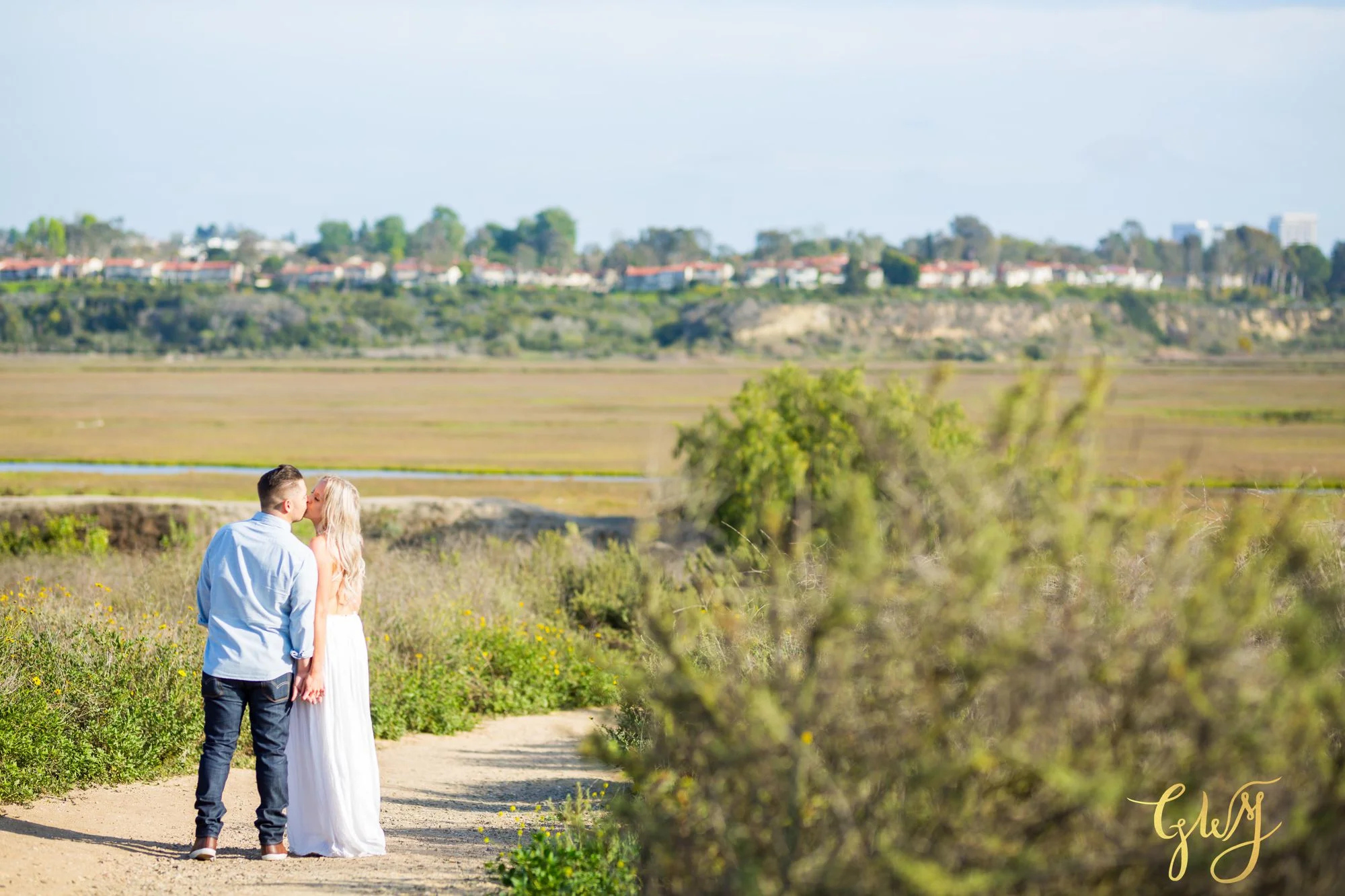 Kristen + Krsto Newport Back Bay Sunset Light and Airy Fine Art Engagement 1.jpg