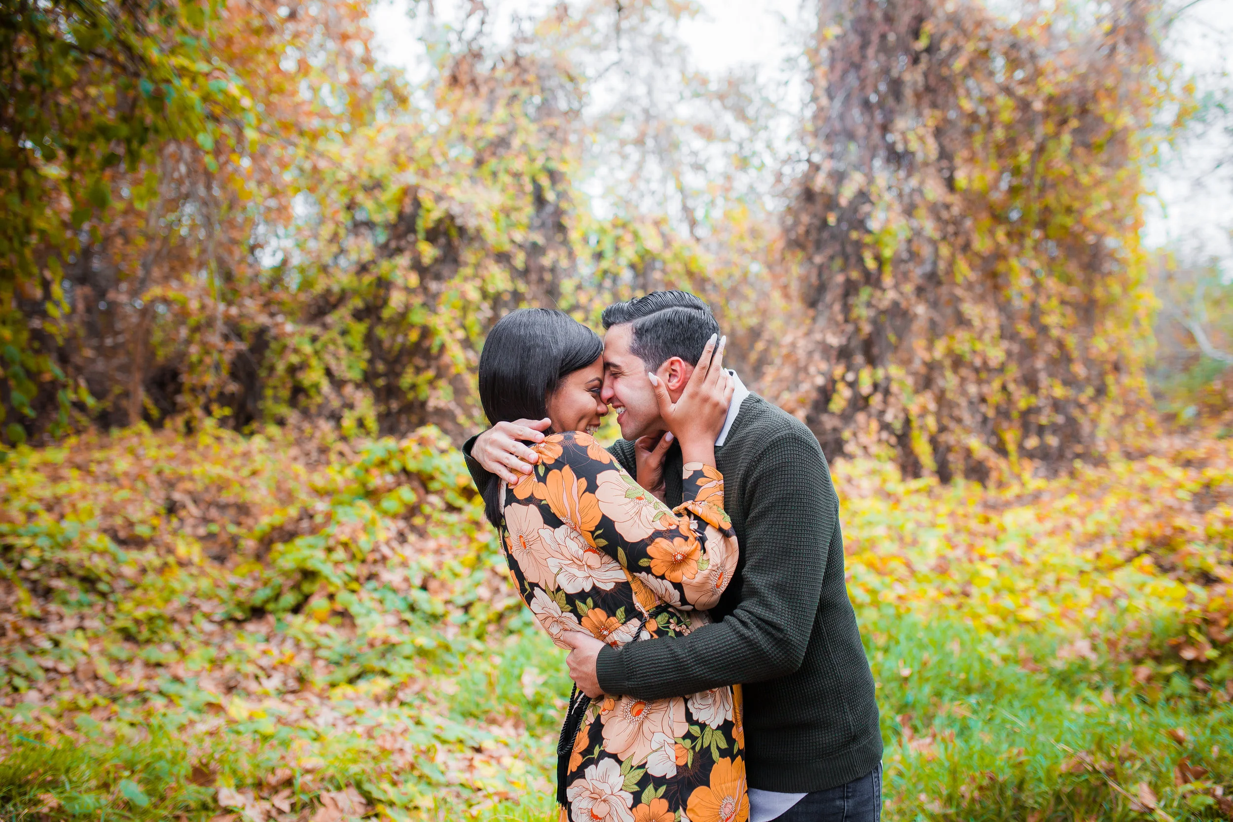 Antonia + Connor's Santiago Oaks Regional Park & Cal State Fullerton Engagement