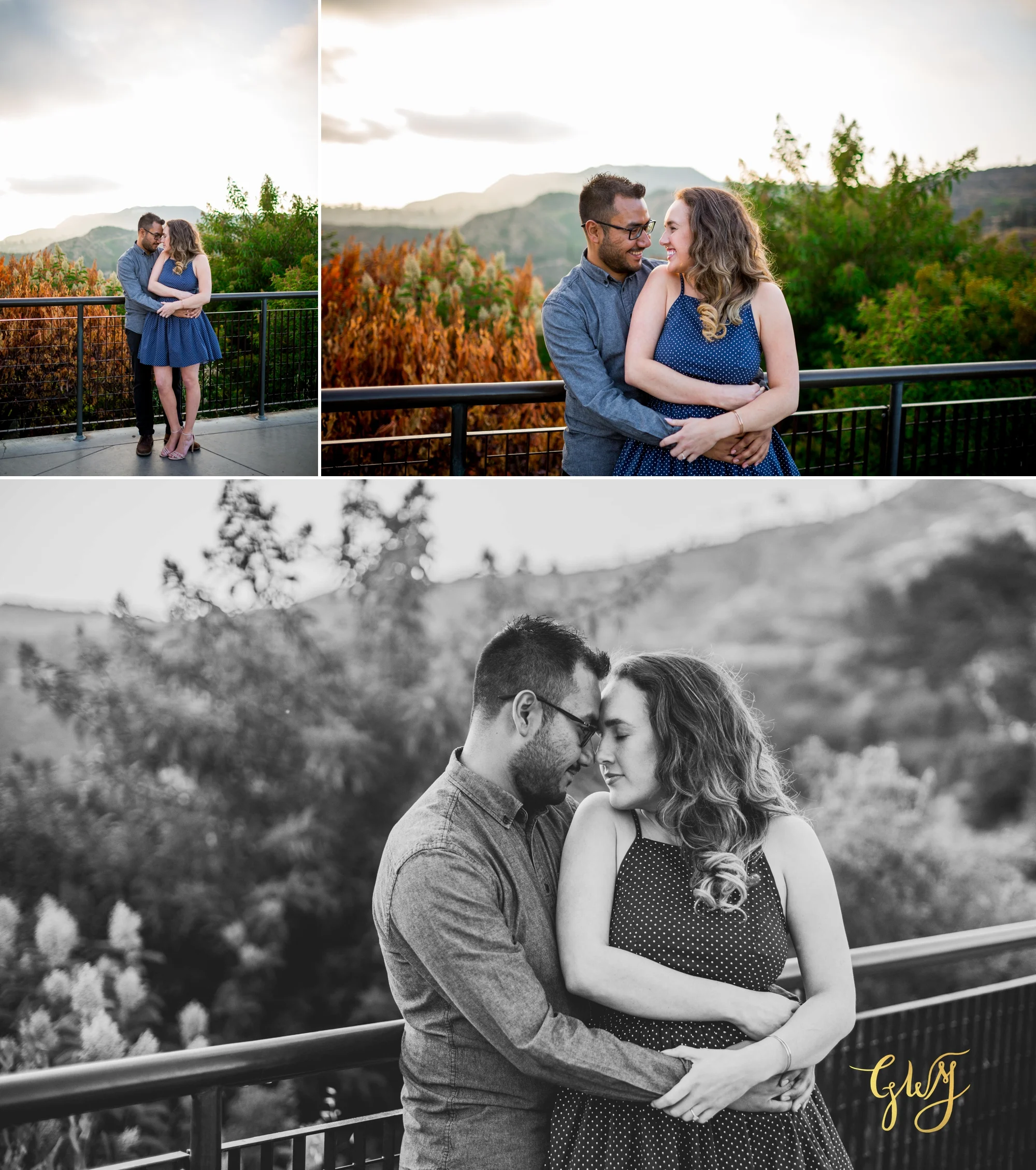 Emily + Gilbert's Griffith Observatory LA Dreamy Sunset Engagement Session by Glass Woods Media 10.jpg