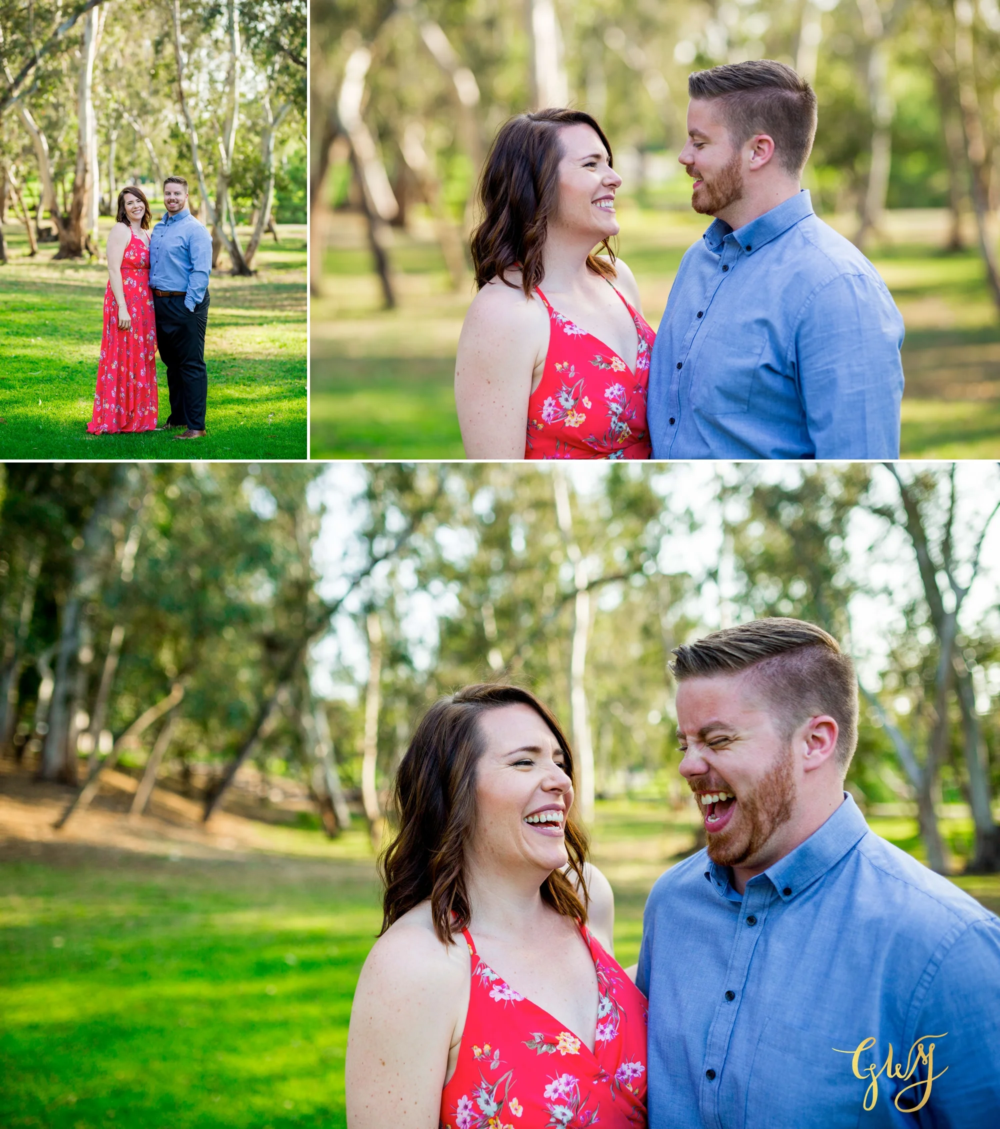 Cristina + David's Huntington Beach Central Park Romantic Sunset Engagement Session by Glass Woods Media 1.jpg