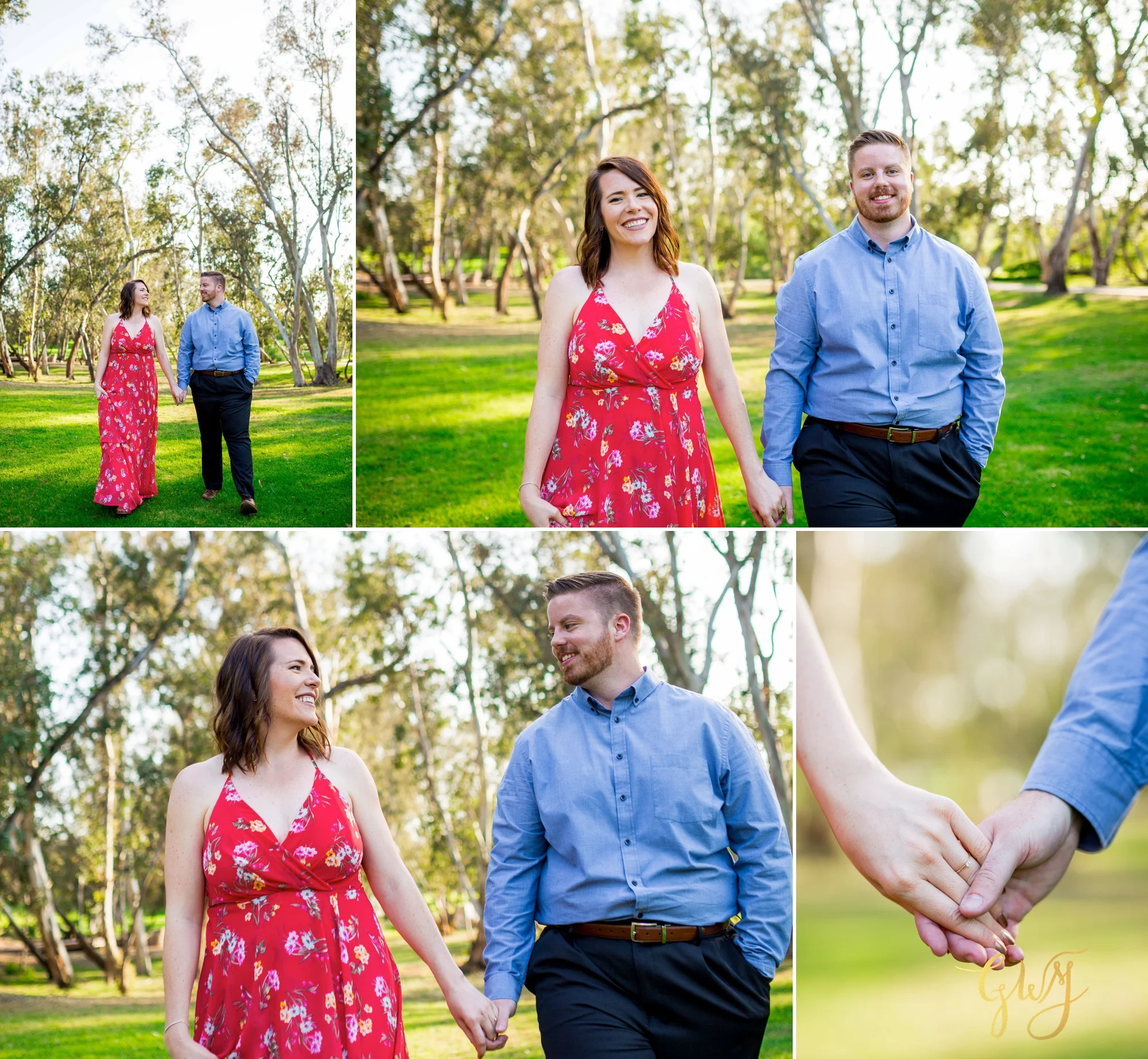 Cristina + David's Huntington Beach Central Park Romantic Sunset Engagement Session by Glass Woods Media 2.jpg