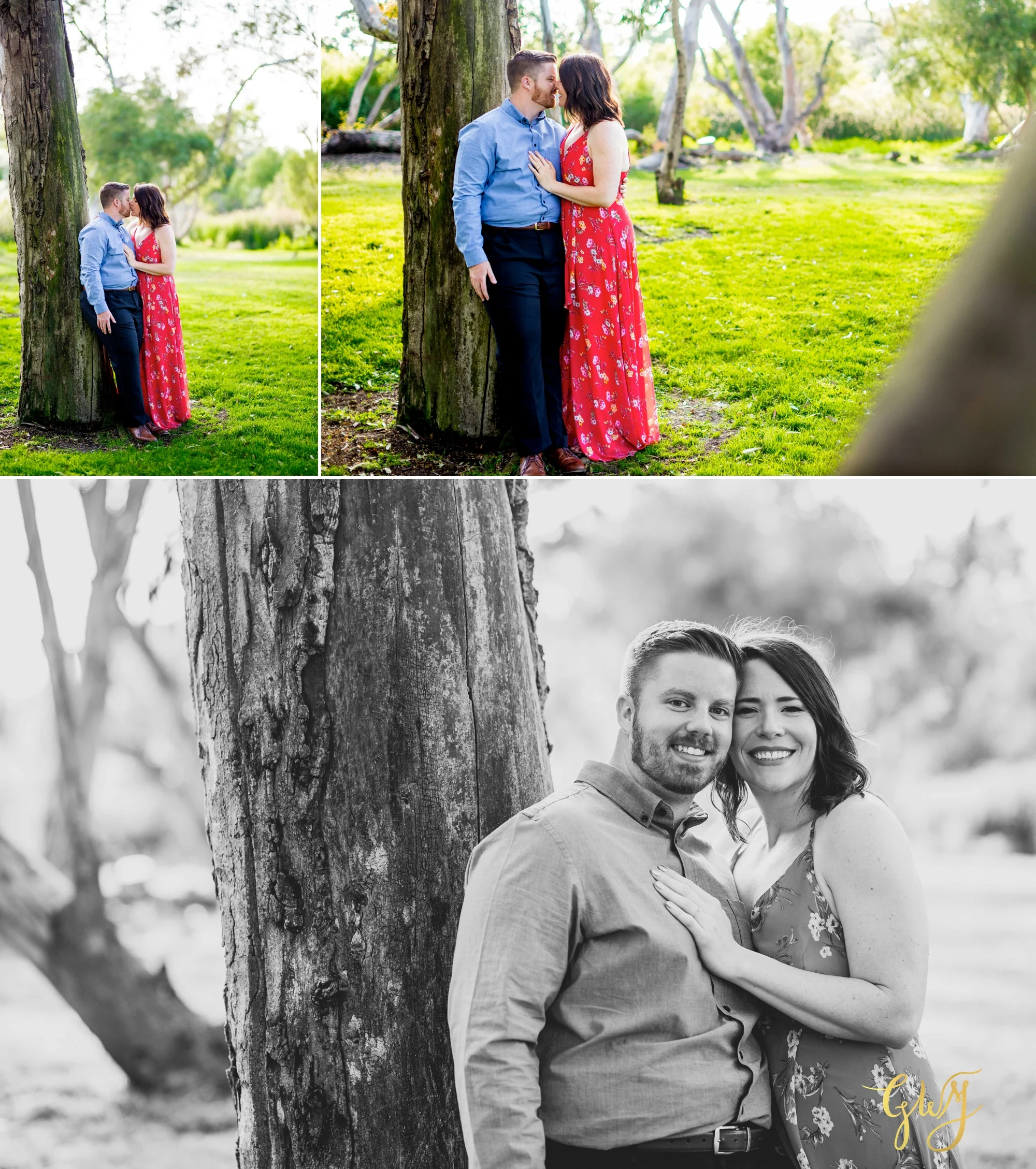 Cristina + David's Huntington Beach Central Park Romantic Sunset Engagement Session by Glass Woods Media 5.jpg