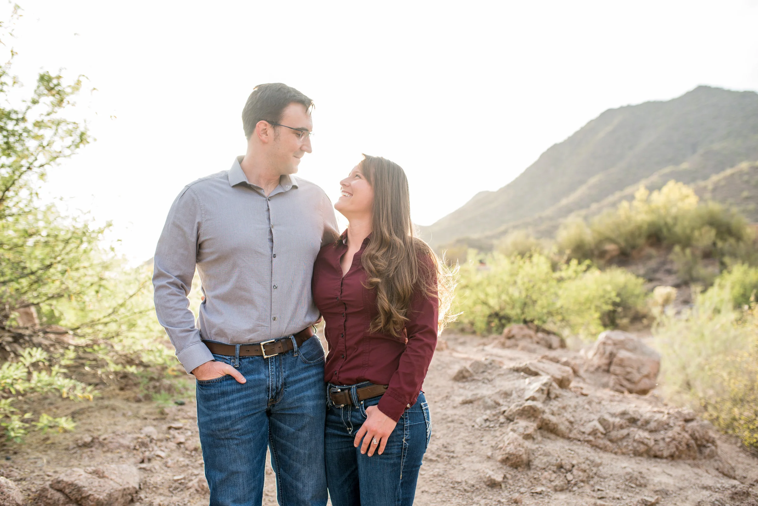 Mesa arizona engagement photographer