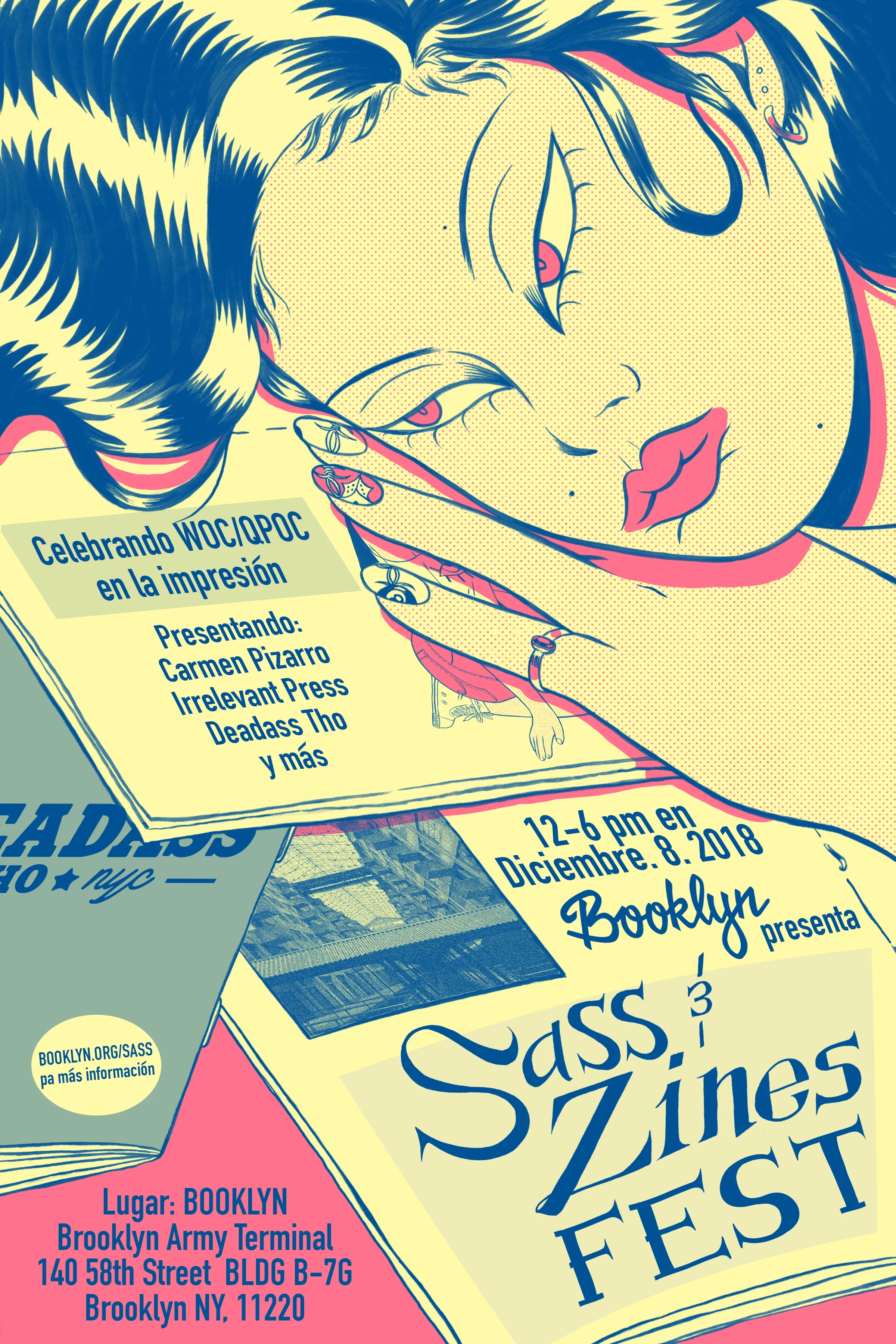 Sass and Zines Fest Flyer