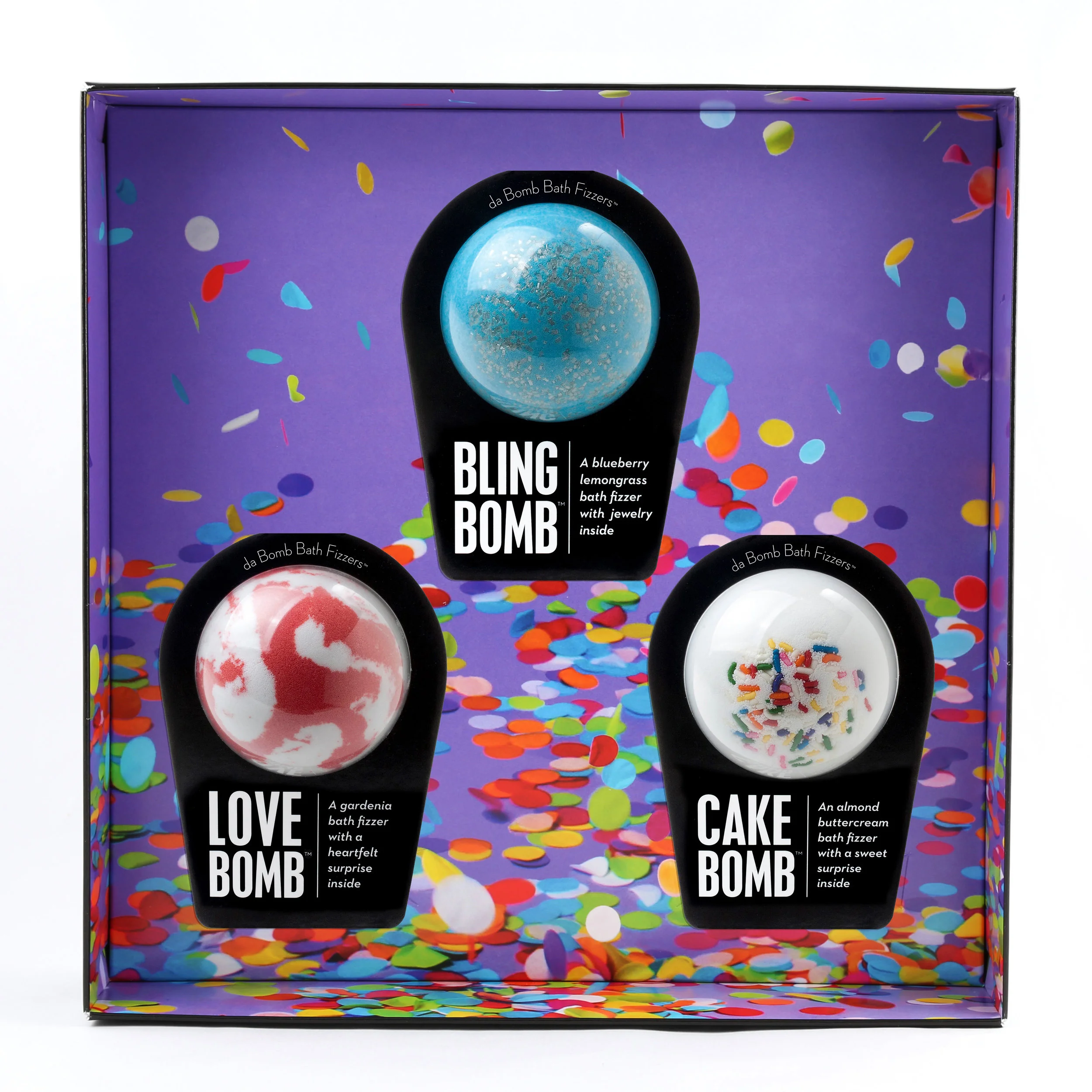 Bridal Box with love bomb, bling bomb, cake bomb