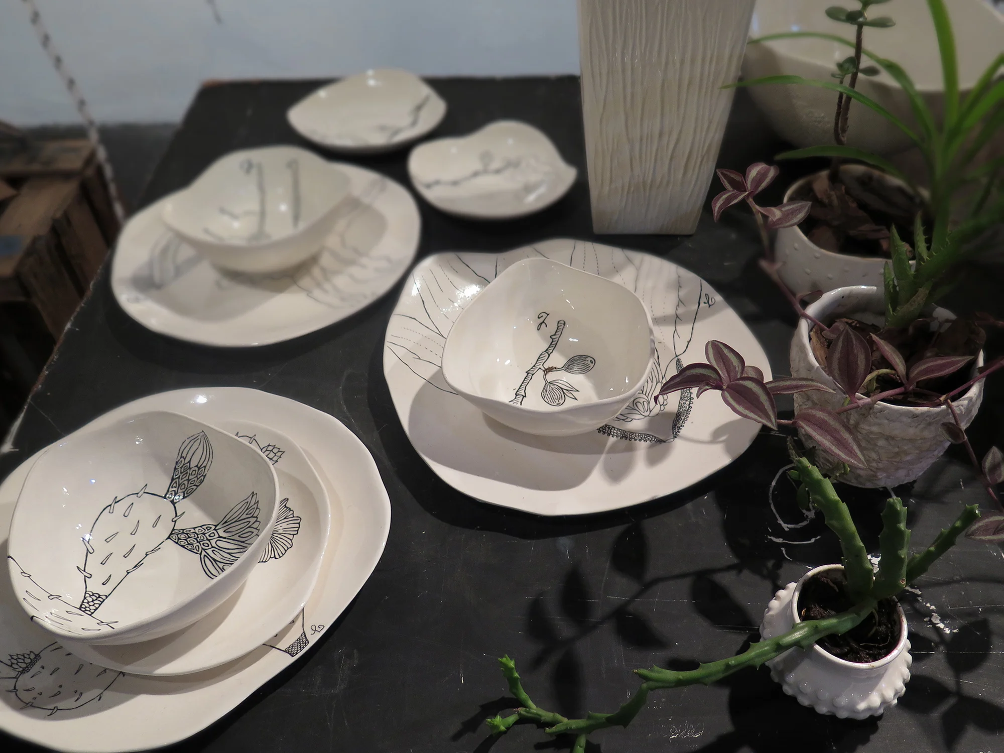 Porcelanas de Nicole Toldi