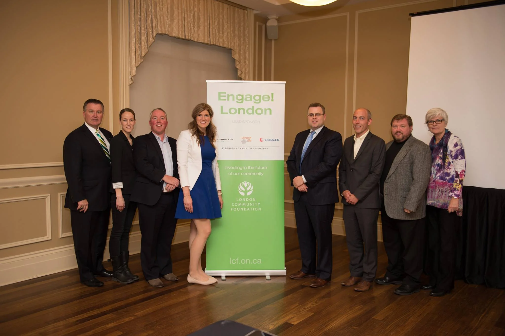 The Museum London case study group. Photo credit: London Community Foundation 