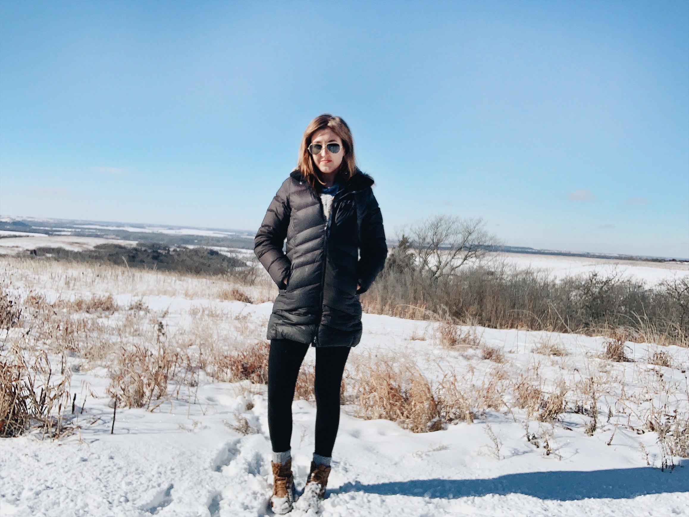 Konza Prairie in 2019 Winter