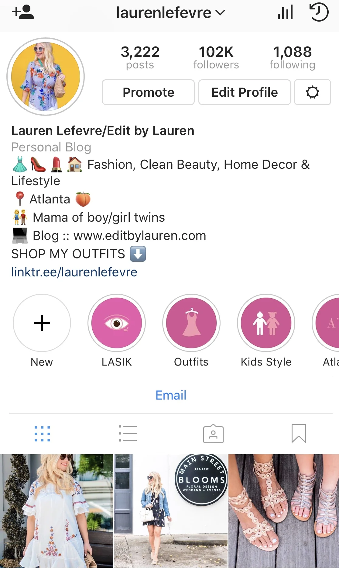 Click on the highlight LASIK to see my entire experience documented!