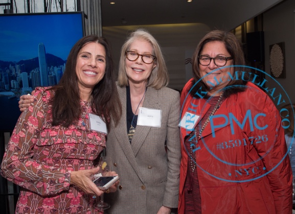 Vicky Spanos, Adria de Haume and Fern Mallis