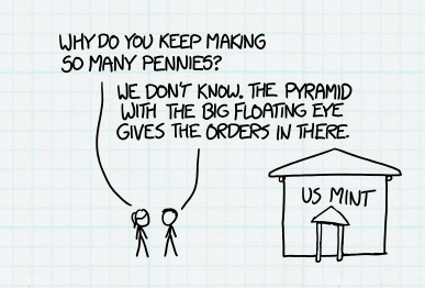 Source: XKCD imagines the possibilities of actually having all the money in the world...