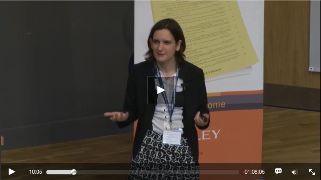 A bonus video, better filmed, of Esther Duflo speaking at the RES Conference