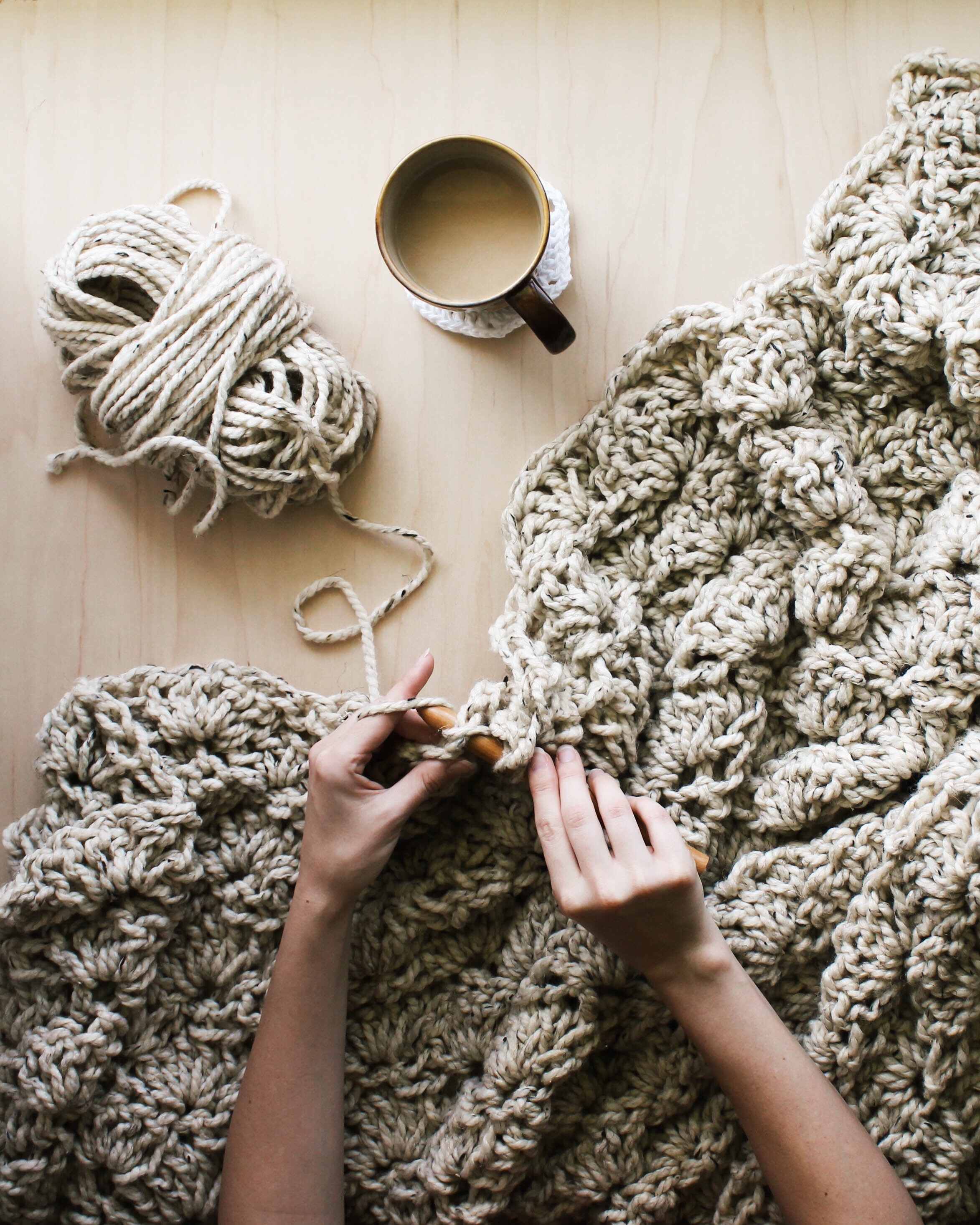 Eleanor Throw Blanket Crochet Pattern Darling Be Brave