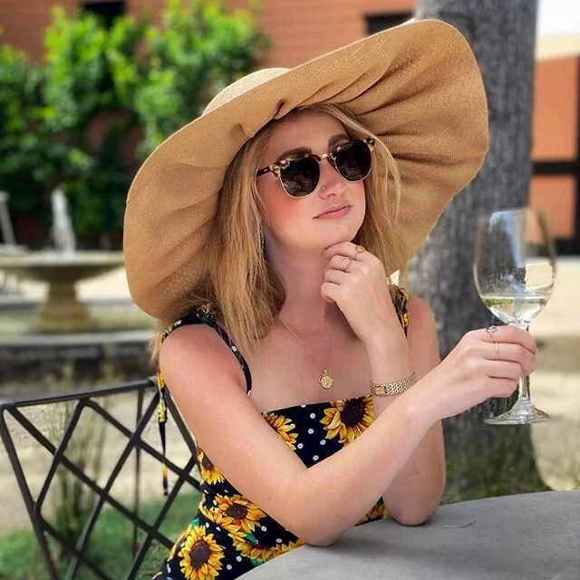 I don&rsquo;t know a lot of things but 1. I know I love wine and 2. I know when I drink wine I buy useless things like this very large hat I will probably not wear again outside of Napa. It is fabulous though and would buy again no matter what. (Get 