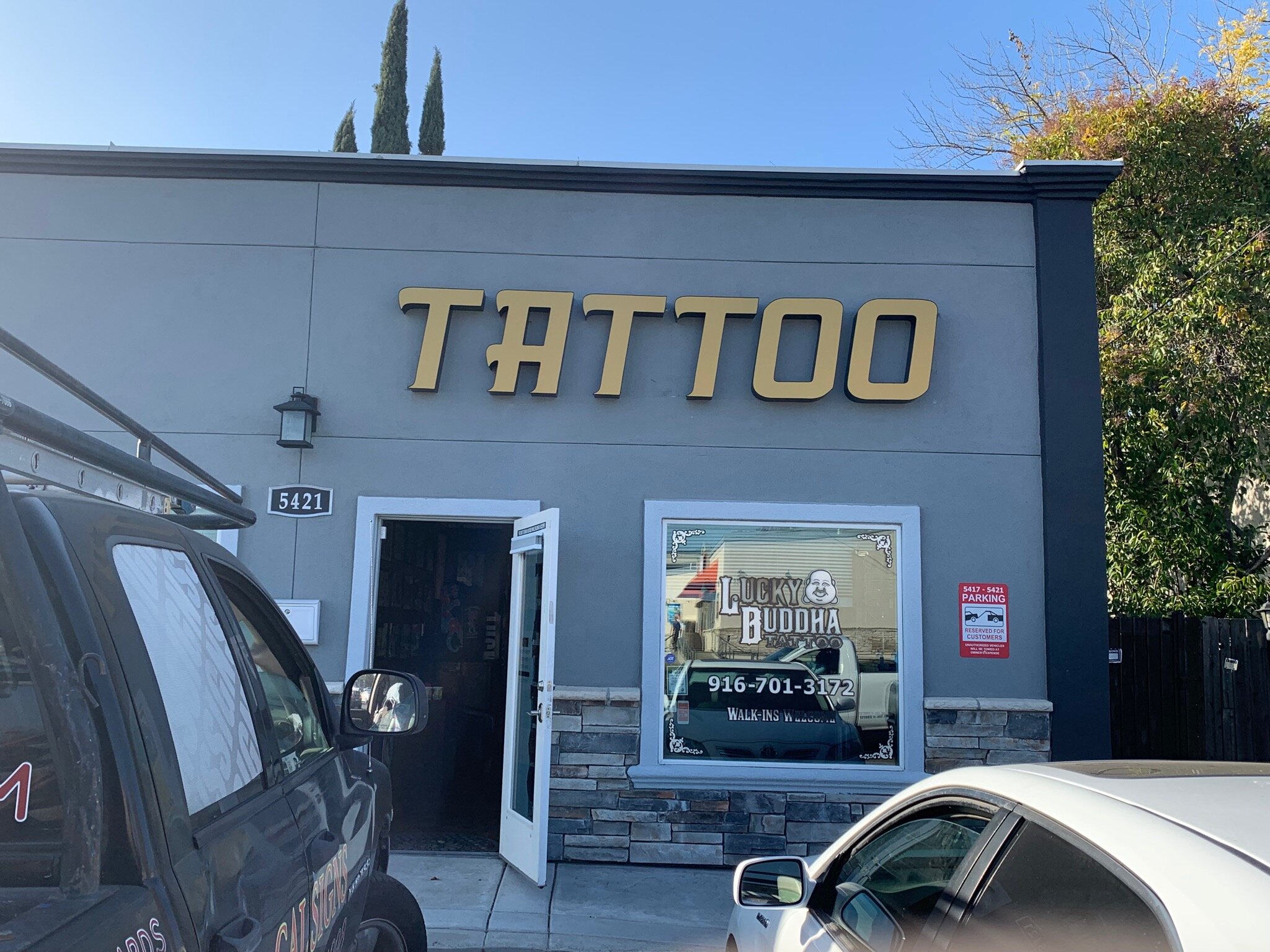 Lucky Buddha Tattoo 