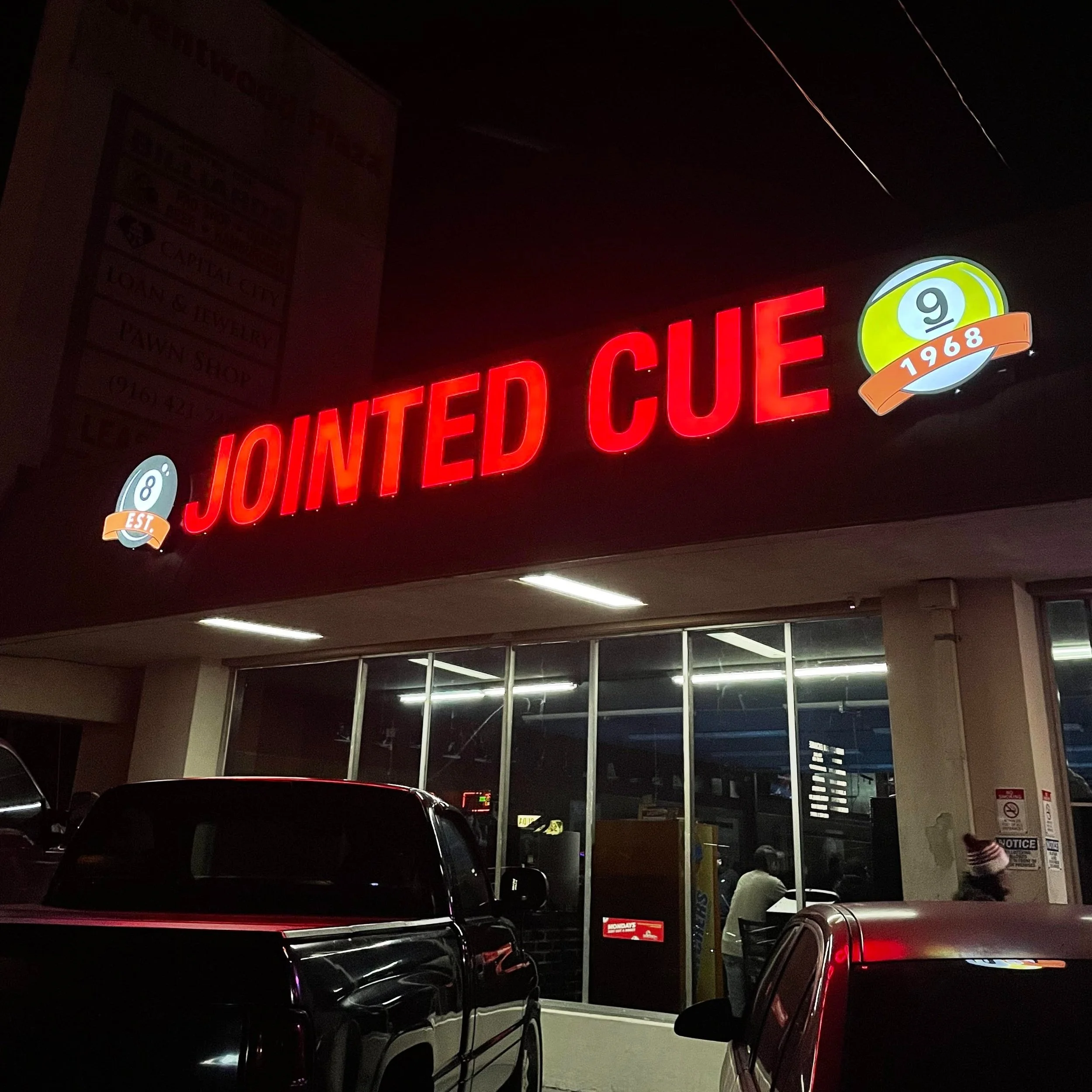 Jointed Cue Billiards 