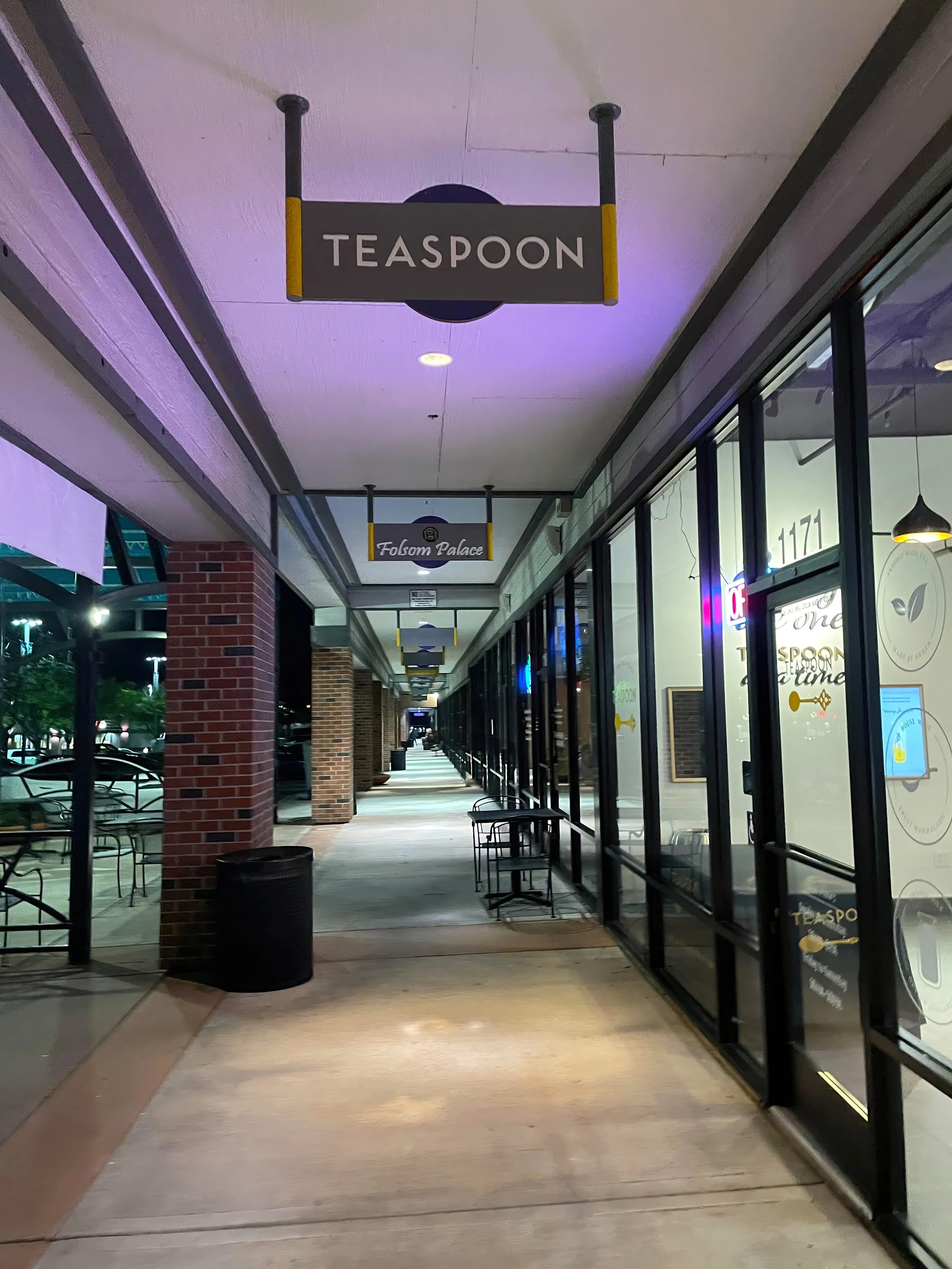 Teaspoon Folsom — Cal Signs Inc.