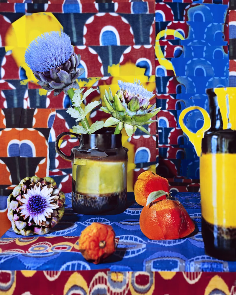 Daniel Gordon, Artichokes and Oranges , 2013, C-Print, 50 x 40 inches
