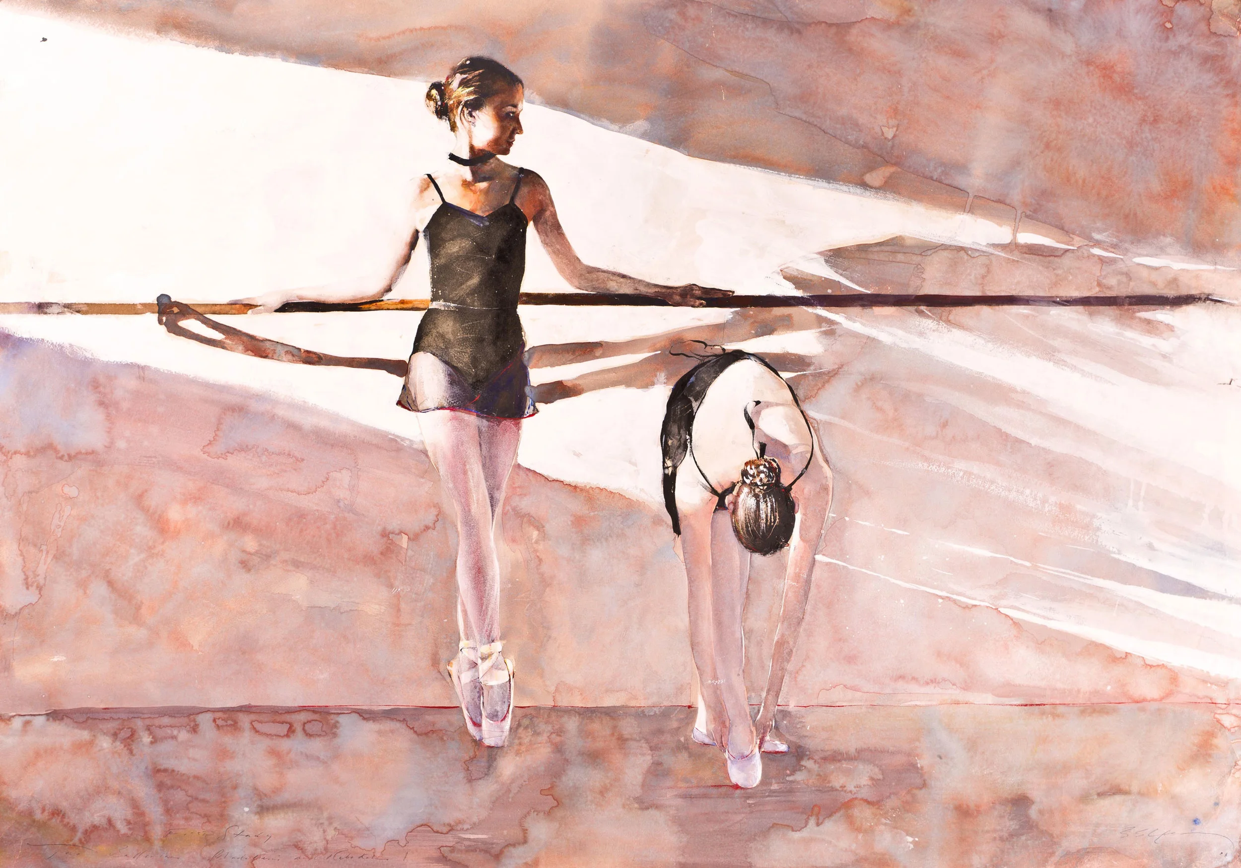 First Study, Two Ballerinas