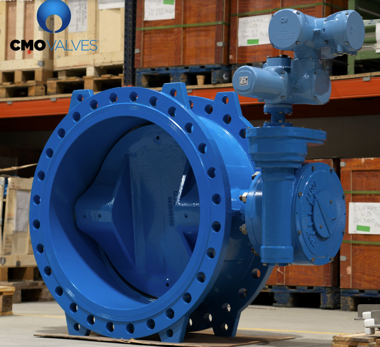 Válvula Mariposa 900mm PN25 - Amancaes SEDAPAL