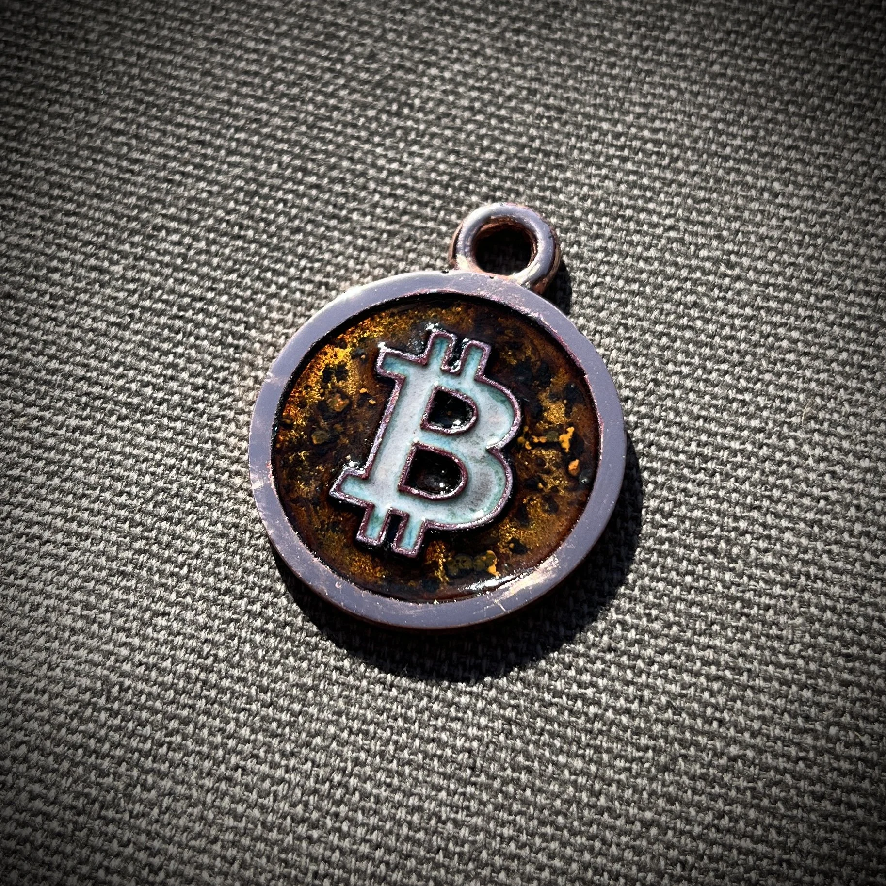 Bitcoin Keychain Fob