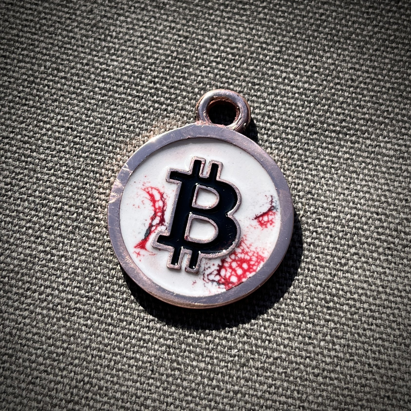 Bitcoin Keychain Fob
