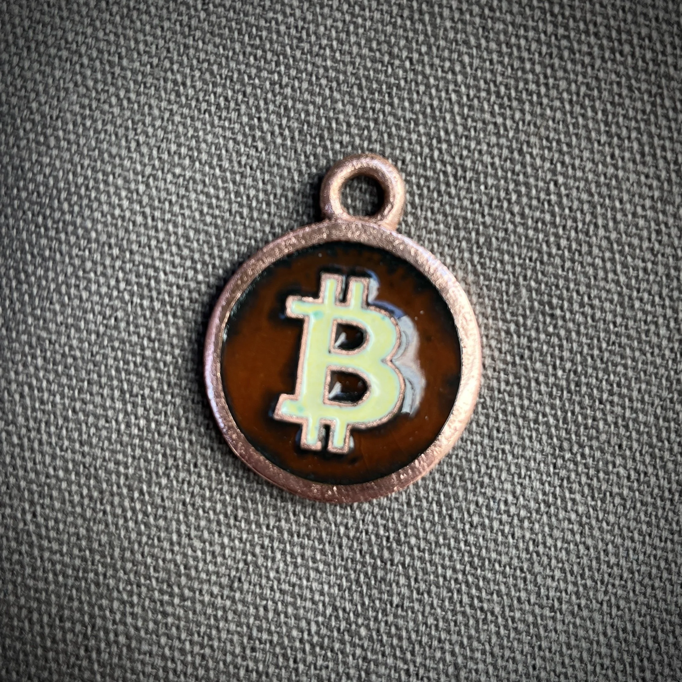 Bitcoin Keychain Fob