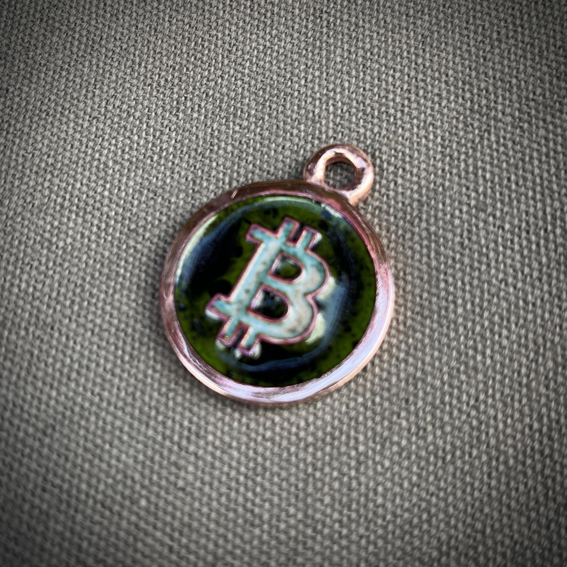 Bitcoin Keychain Fob