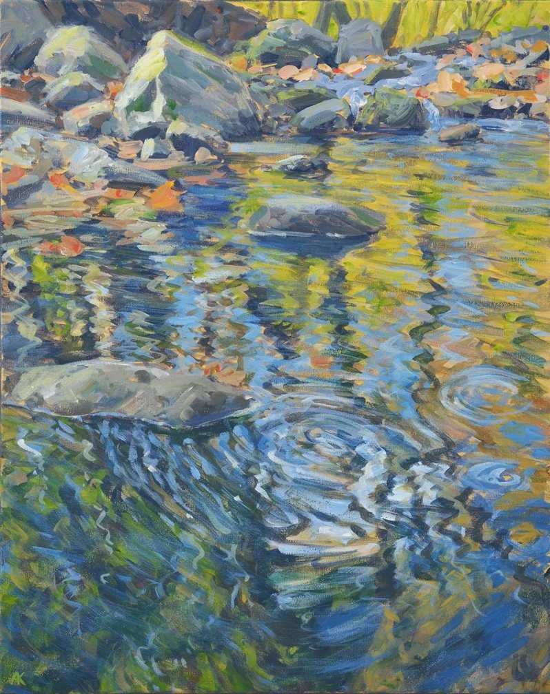 "Study - Babbling Brook" (2024)