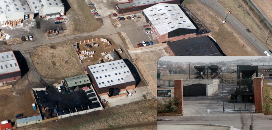 Our first showroom, on the Royal Oak Industrial Estate in the 1970s.