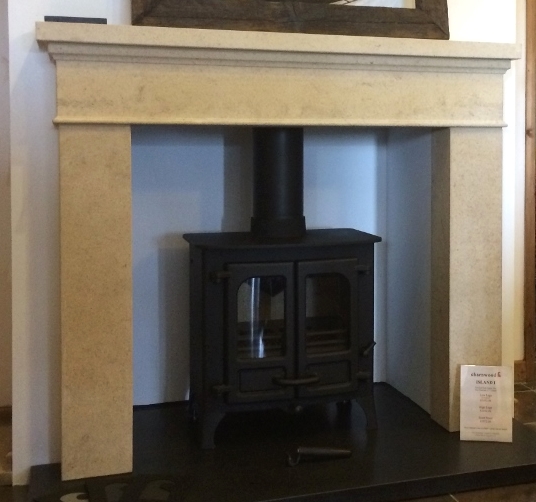 The discounted fire surround is exactly the same as the one we have on display (see photo) - minus the hearth. (Dimensions are 1290mm W x 1110mm H (Opening 900mm x 900mm), Depth of jamb 150mm. Depth of mantle shelf 170mm)