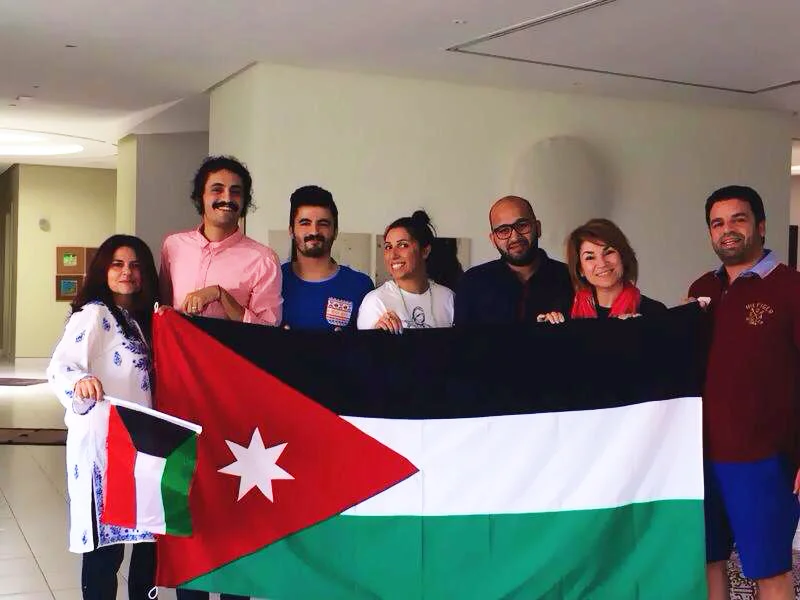 Amira Behbehani and fellow artists and musicians in Kuwait create a special concert for the people of Jordan on Jordan's independence day (May 25).