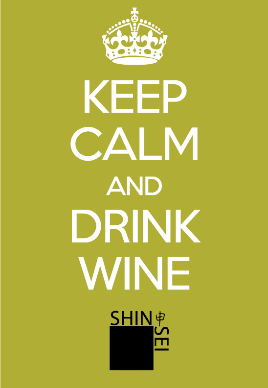 Shinsei Restaurant Dallas Keep Calm & Drink Wine