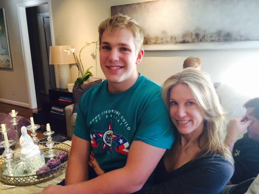 Lynae Fearing with son, Jaxson