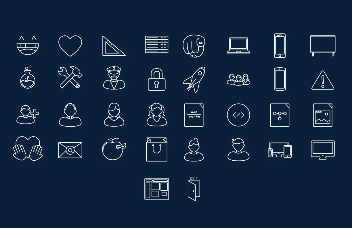 Facebook f8 Icons (2014)