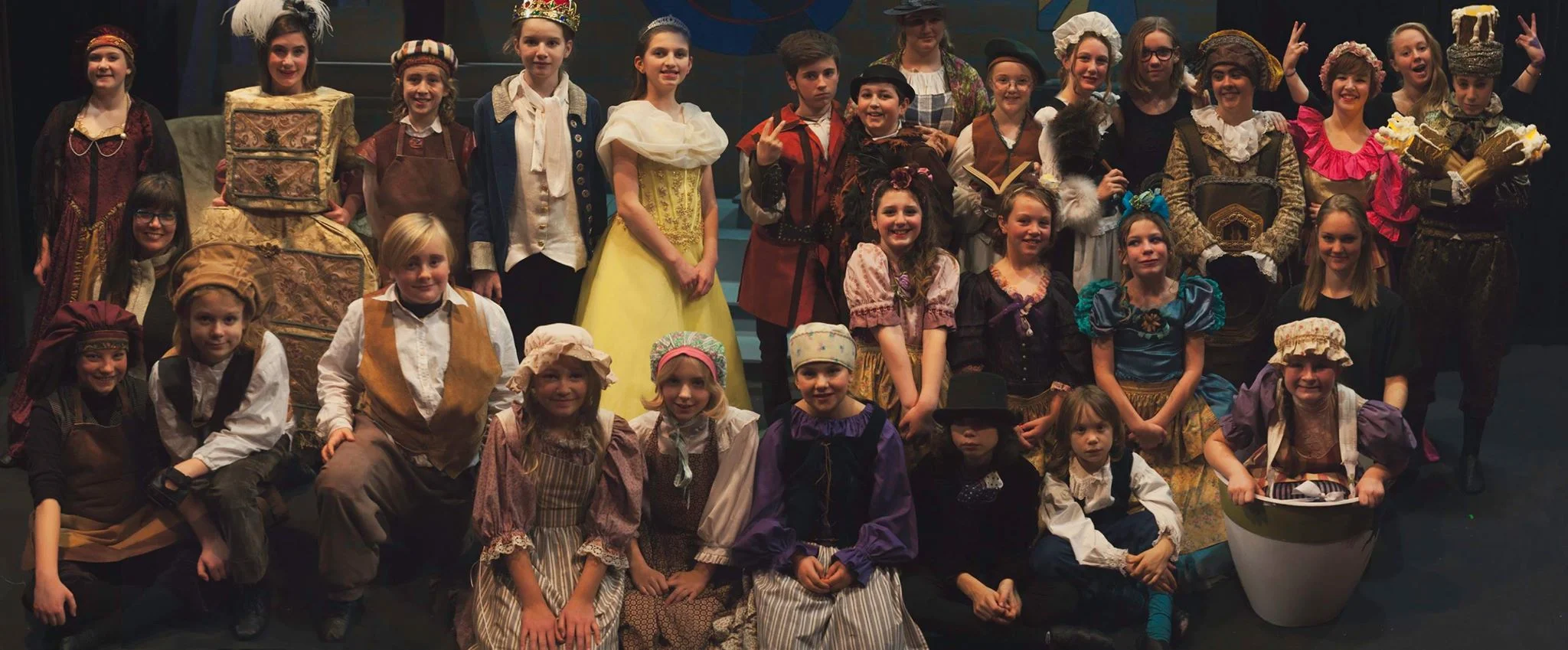 Beauty and the Beast Cast, November 2015, Photo by Lucy B Photography