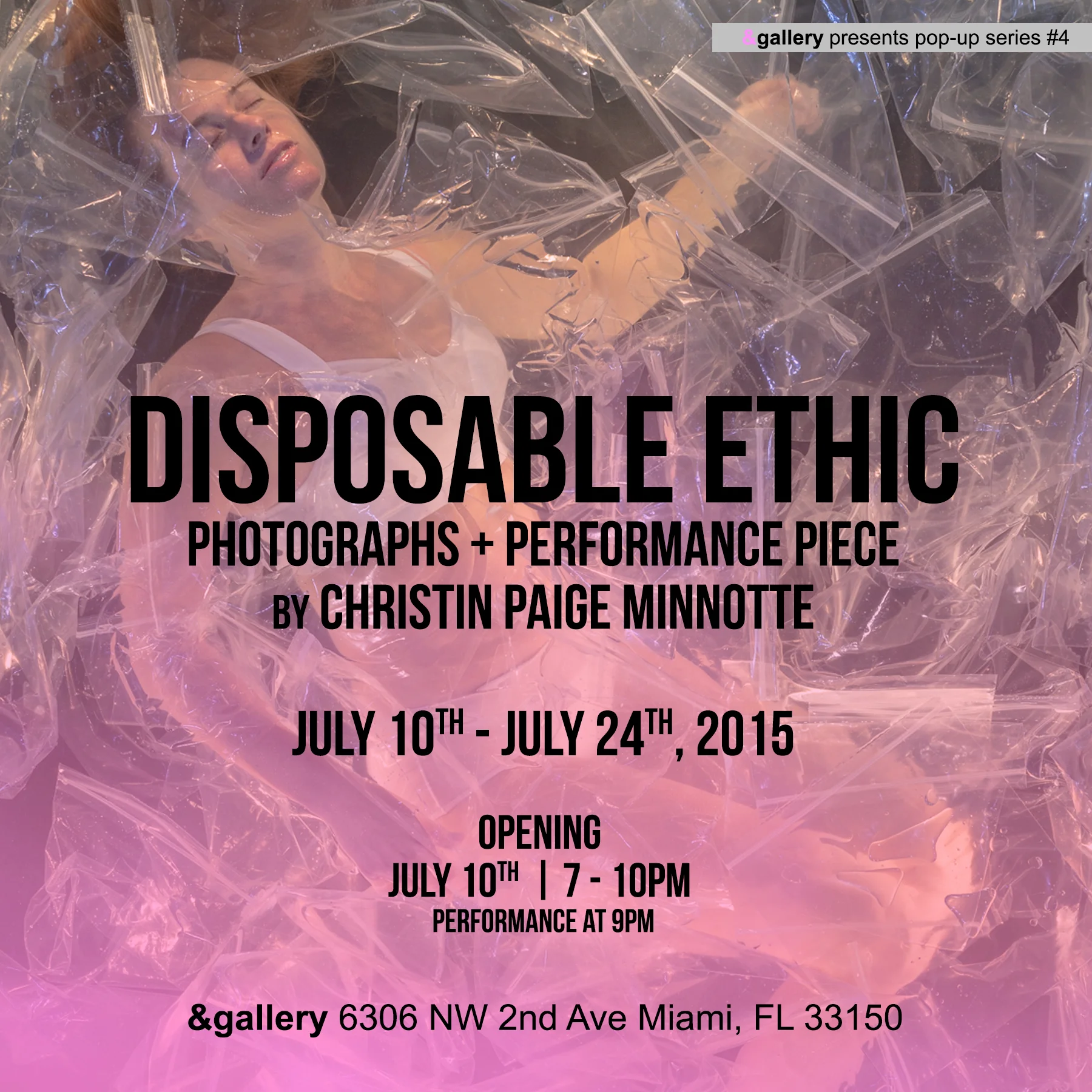 Pop-up series #4: Disposable Ethic