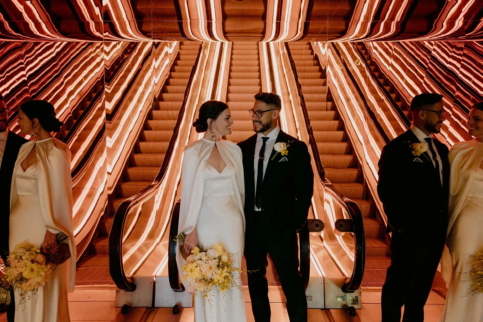  Kerri + Ceasar’s chic fall wedding in New York City’s iconic Chelsea neighborhood.    SCOPE: Floral design, Venue oversight, Day of event management, Staffing, Client support  PHOTOS: Eryc Perez De Tagle Photography 