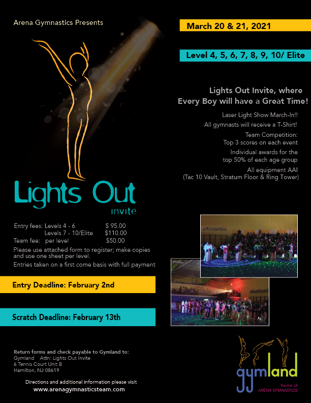 UPCOMING: Lights Out Invite 2021