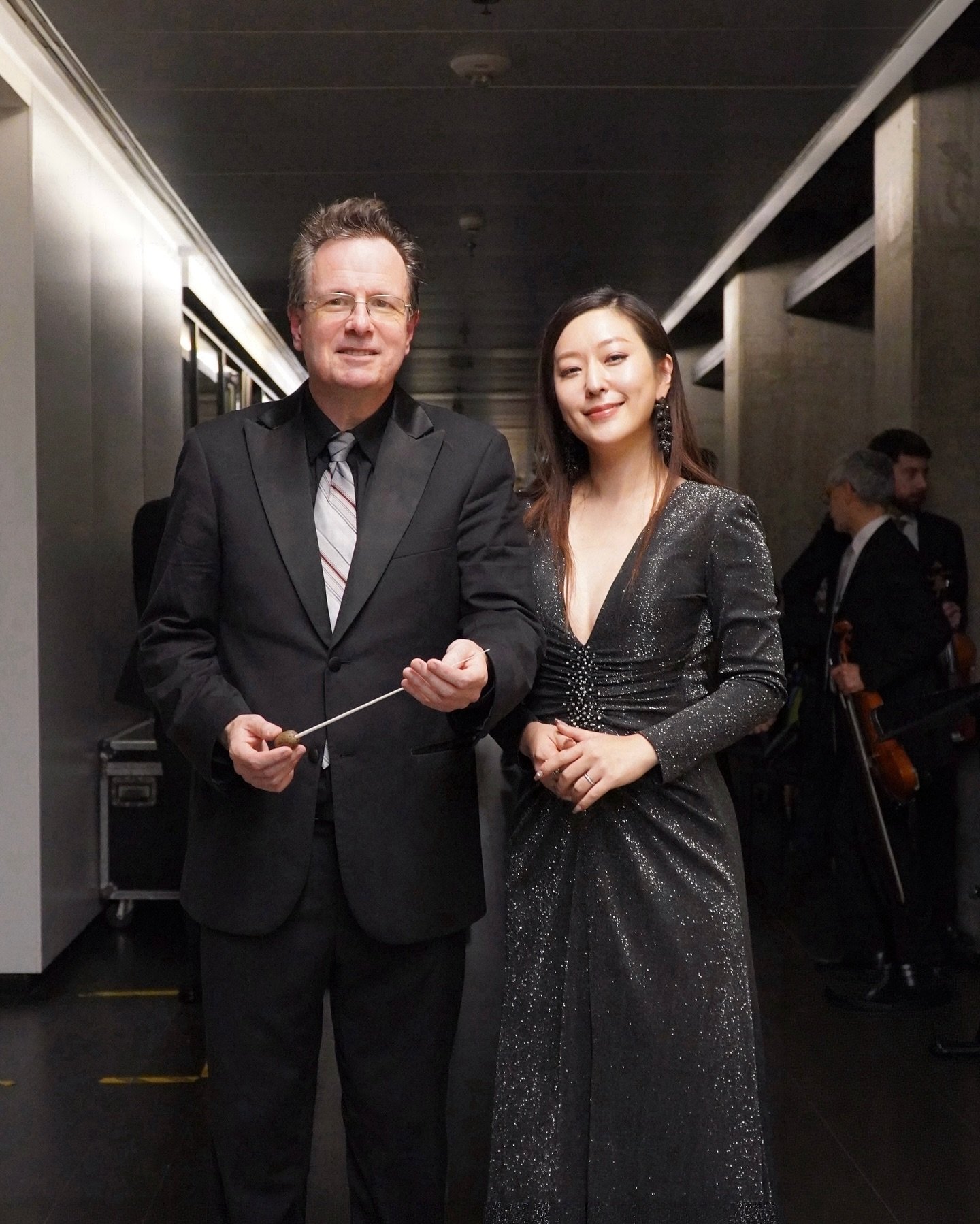 Feeling grateful to be a part of the wonderful concert with Maestro Siffert and Argentina National Symphony Orchestra last night. 😇 I truly appreciate everyone who joined the night, especially Peabody Cultura, and dear Laura! 😘Thank you for the war